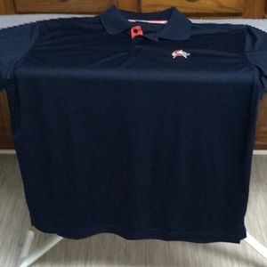 Columbus Blue Jackets Golf Shirt XL Benefits Charity.